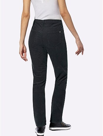Pantalon velours - taille courte - helline
