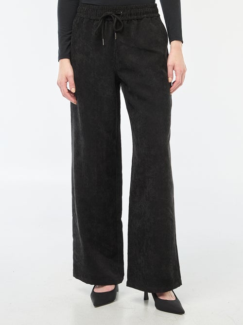 Pantalon droit en velours 'JDY' - Kiabi