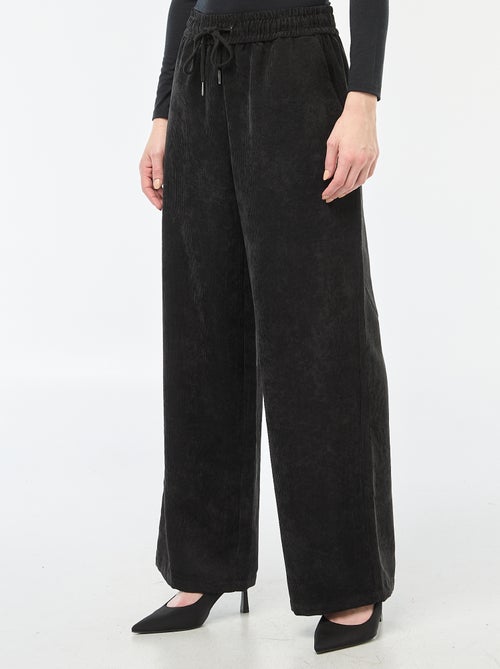 Pantalon droit en velours 'JDY' - Kiabi