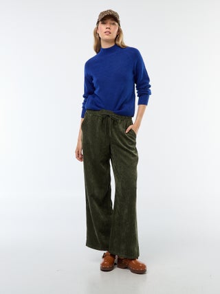 Pantalon droit en velours 'JDY'