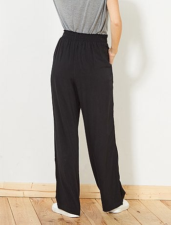 Pantalon Femme Décontracté Ultra Doux TYZI K5731 - Taille 12 - Élastique Large - Neuf étiqueté