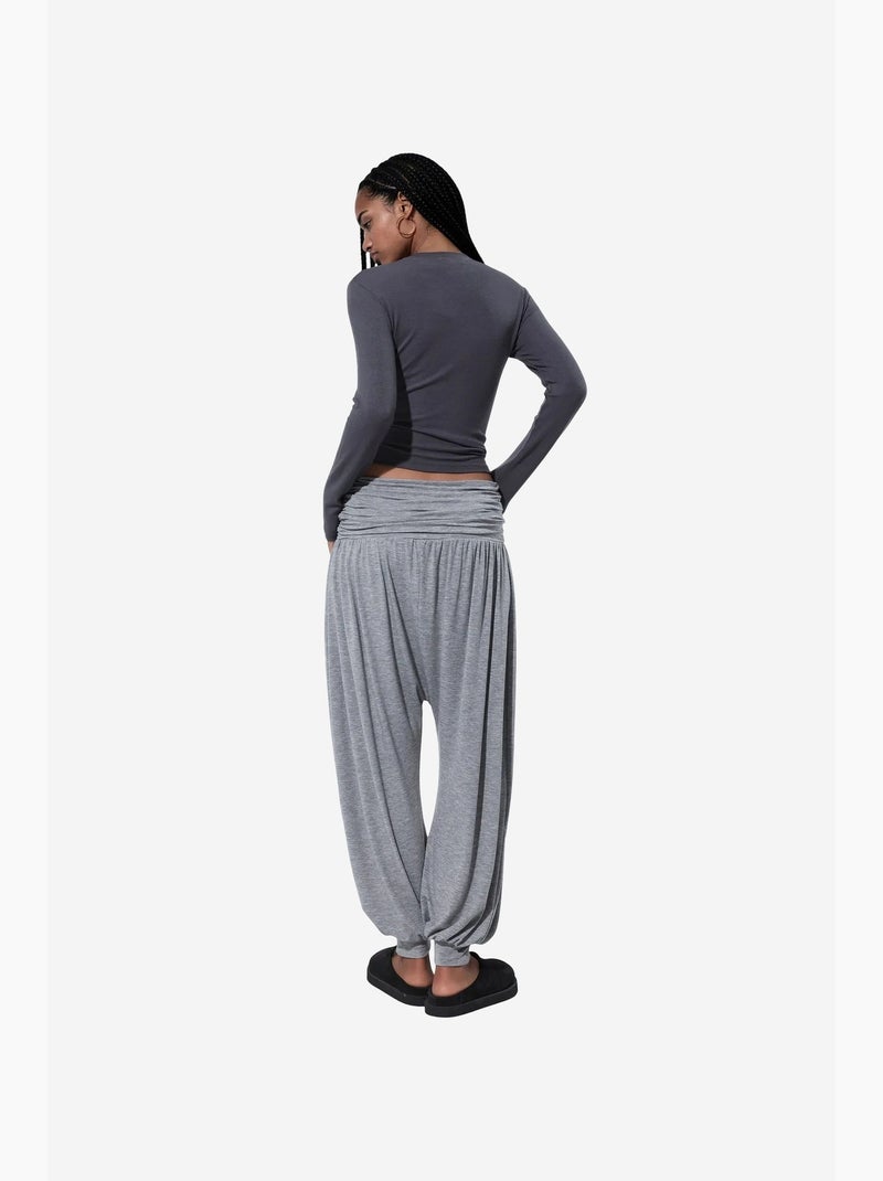 Pantalon droit femme busem Gris - Kiabi