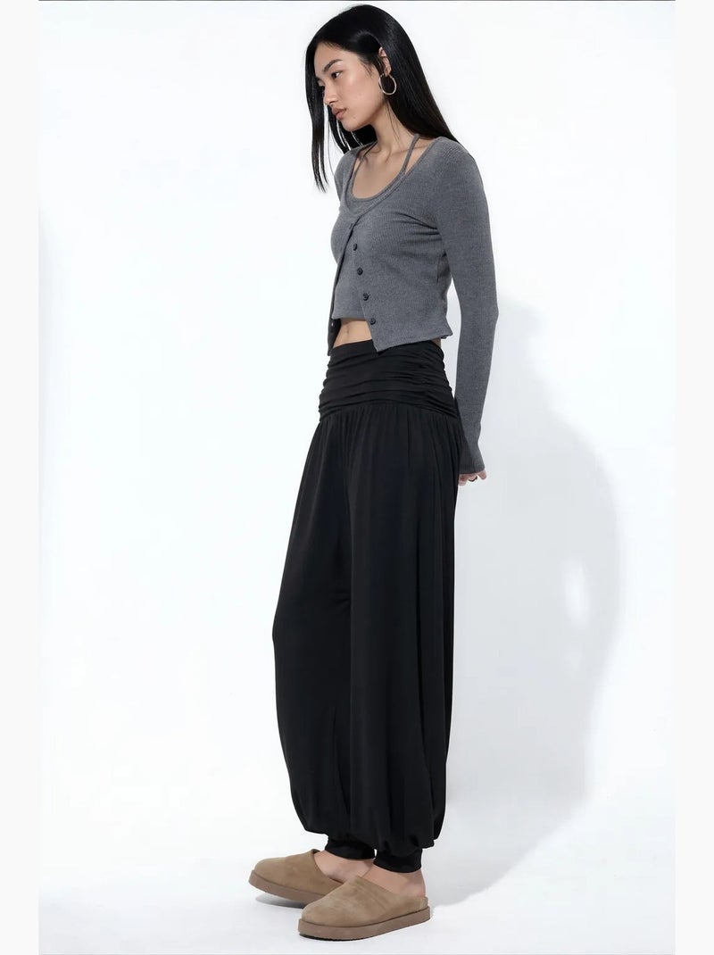 Pantalon droit femme busem Noir - Kiabi