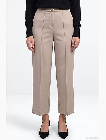 Pantalon droit femme dilvin