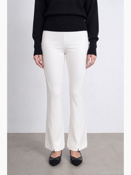 Pantalon droit femme dilvin - Kiabi Pantalon droit femme dilvin - Kiabi