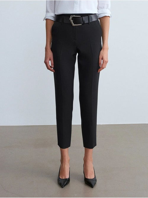 Pantalon droit femme dilvin - Kiabi Pantalon droit femme dilvin - Kiabi