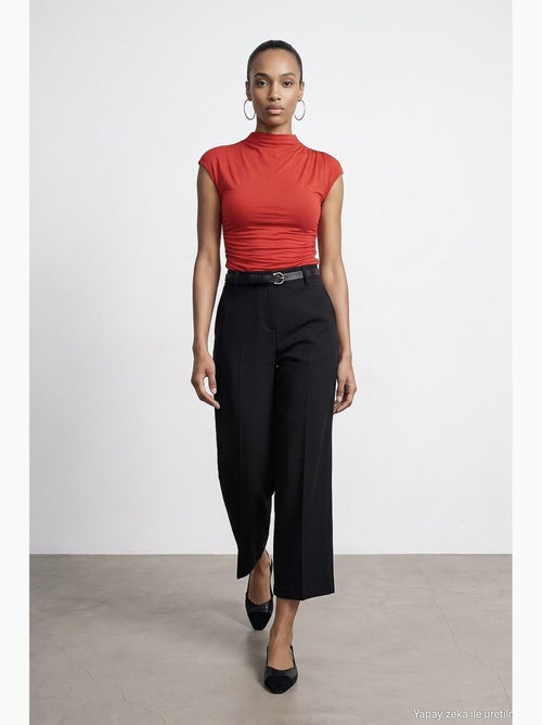 Pantalon droit femme dilvin - Kiabi Pantalon droit femme dilvin - Kiabi