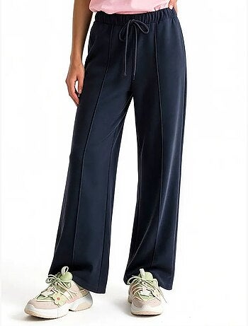 Pantalon droit femme en mélange de modal busem