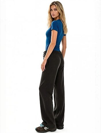 Pantalon droit femme en mélange de modal busem