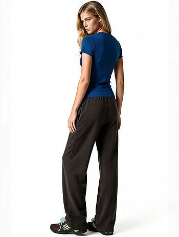 Pantalon droit femme en mélange de modal busem
