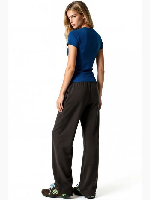 Pantalon droit femme en mélange de modal busem - Kiabi