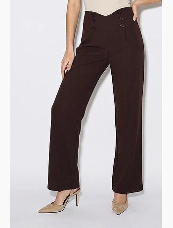Pantalon droit femme lucci
