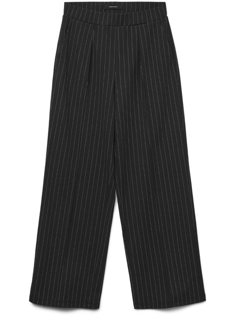 Pantalon Droit Femme Vero Moda Noir - Kiabi