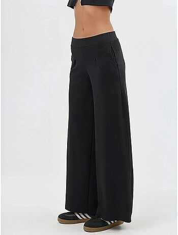 Pantalon droit long à taille élastique busem