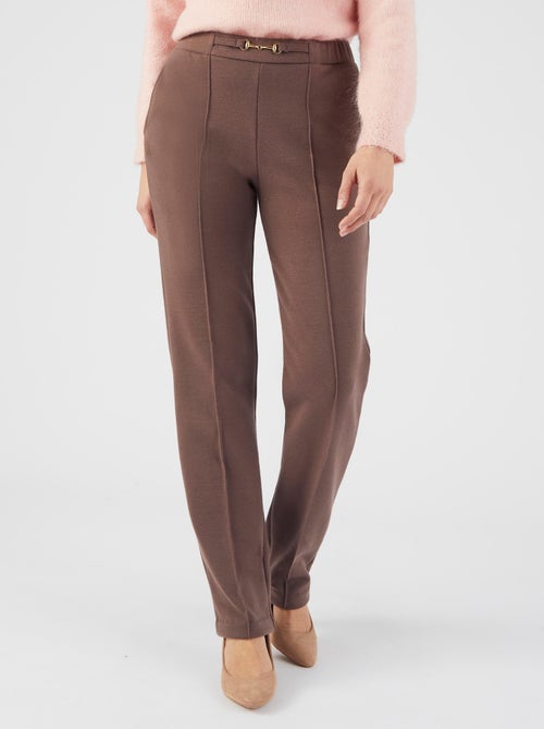 Pantalon droit maille milano Thermolactyl - Damart - Kiabi