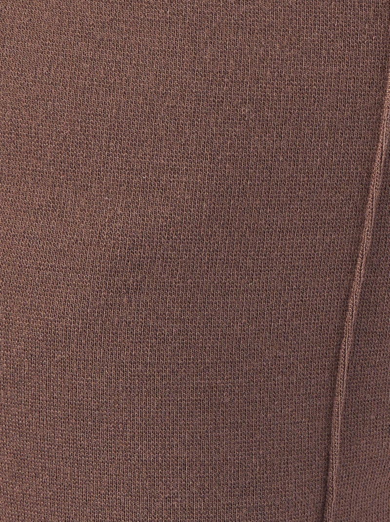 Pantalon droit maille milano Thermolactyl - Damart Taupe - Kiabi