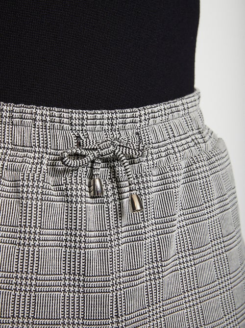 Pantalon droit maille unie ou jacquard - Afibel - Kiabi