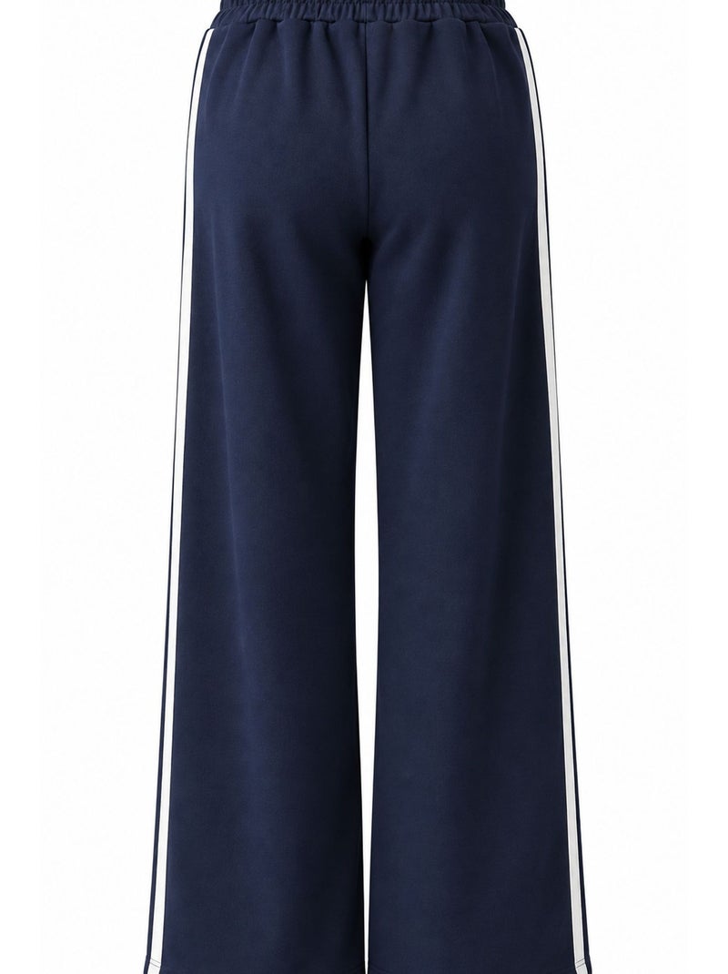 Pantalon droit mixray Bleu marine - Kiabi