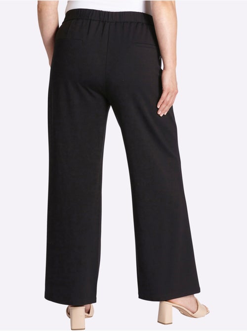 Pantalon Droit Patte Lisse Devant - Taille Standard - Sheego - Kiabi Pantalon Droit Patte Lisse Devant - Taille Standard - Sheego - Kiabi