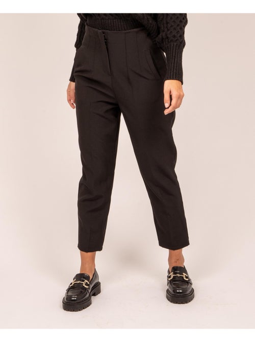 Pantalon droit pinces EZARA - Kiabi