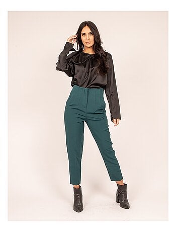 Pantalon droit pinces EZARA