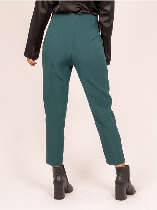 Pantalon droit pinces EZARA - Kiabi