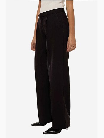 Pantalon droit plissé hiccup