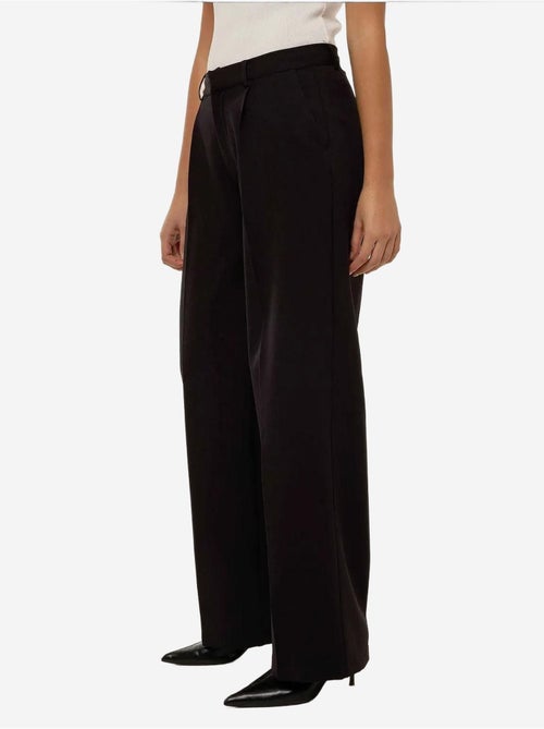 Pantalon droit plissé - Kiabi