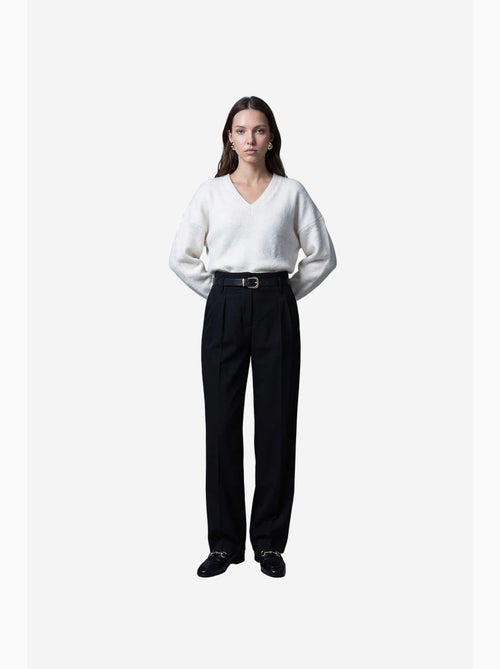 Pantalon droit pour femme dilvin - Kiabi Pantalon droit pour femme dilvin - Kiabi