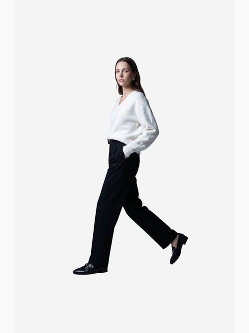 Pantalon droit pour femme dilvin - Kiabi Pantalon droit pour femme dilvin - Kiabi