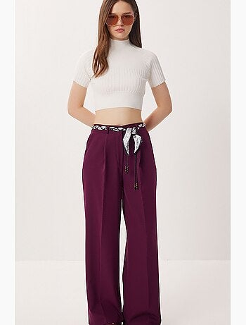 Pantalon droit pour femme istanbul