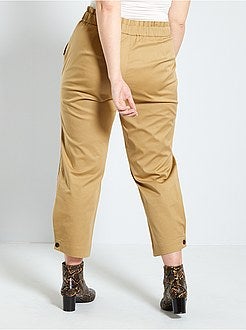 Pantalon droit resserré - Kiabi