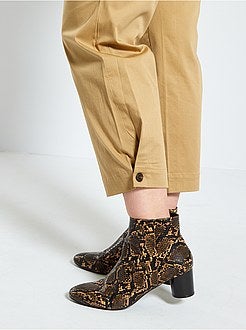 Pantalon droit resserré - Kiabi