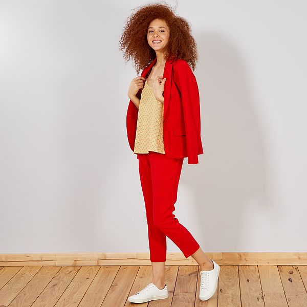 pantalon femme tailleur