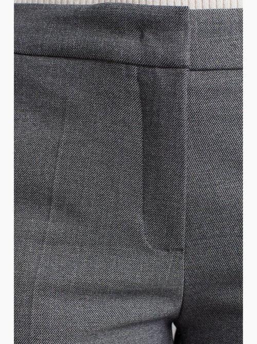 Pantalon droit taille basse en crêpe dilvin - Kiabi Pantalon droit taille basse en crêpe dilvin - Kiabi