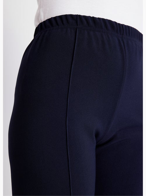 Pantalon droit taille élastiquée maille côtelée - Afibel - Kiabi Pantalon droit taille élastiquée maille côtelée - Afibel - Kiabi