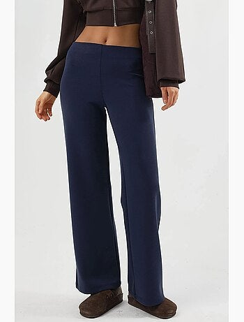 Pantalon droit taille haute busem