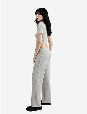 Pantalon droit taille haute busem