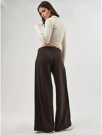 Pantalon droit taille haute busem