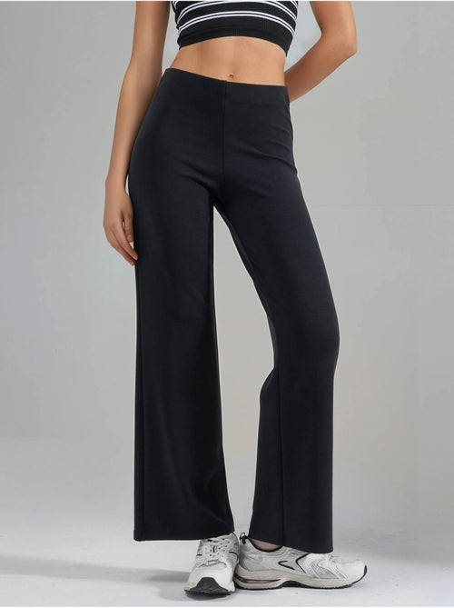 Pantalon droit taille haute busem - Kiabi