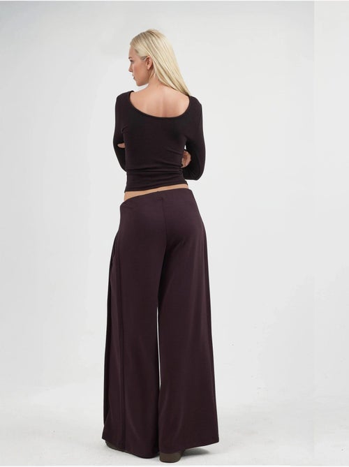 Pantalon droit taille haute busem - Kiabi Pantalon droit taille haute busem - Kiabi