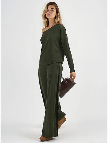 Pantalon droit taille haute busem