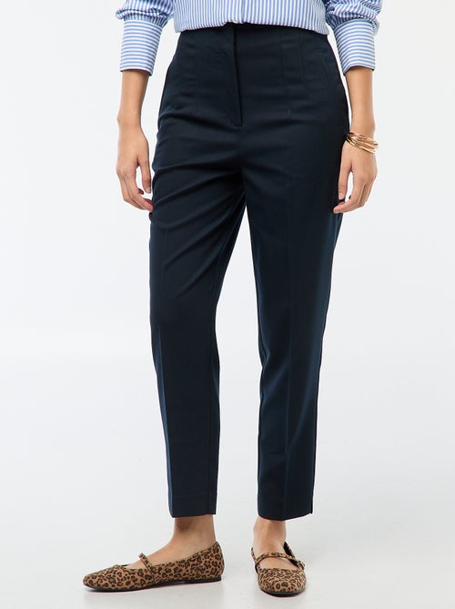 Pantalon droit taille haute femme - Kiabi Pantalon droit taille haute femme - Kiabi