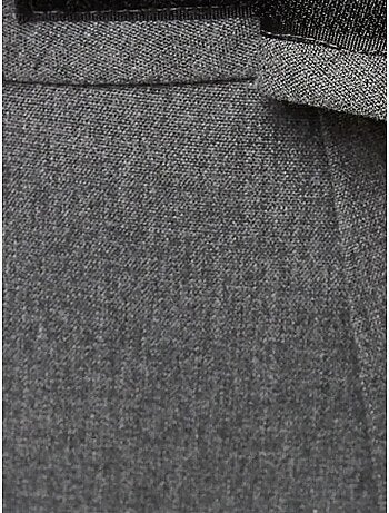 Pantalon droit taille haute