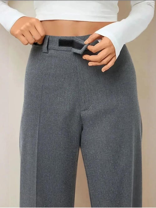 Pantalon droit taille haute - Kiabi Pantalon droit taille haute - Kiabi