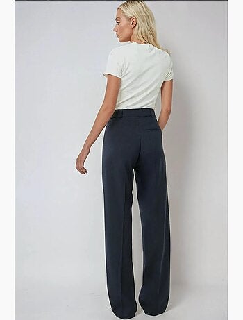 Pantalon droit taille haute hiccup