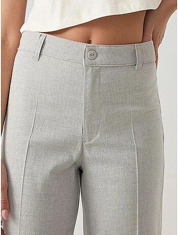 Pantalon droit taille haute hiccup
