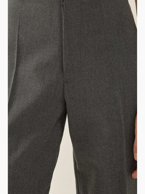Pantalon droit taille haute hiccup - Kiabi Pantalon droit taille haute hiccup - Kiabi