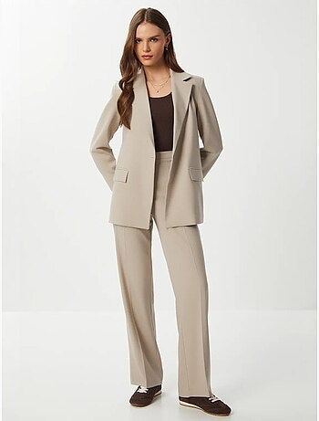 Pantalon droit taille haute istanbul