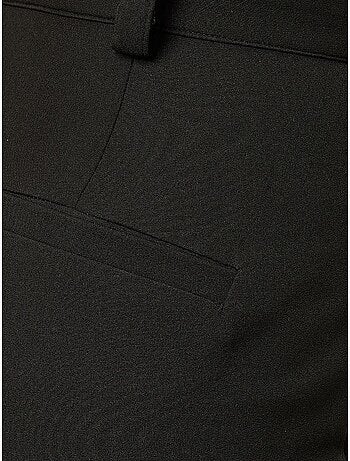 Pantalon droit taille haute